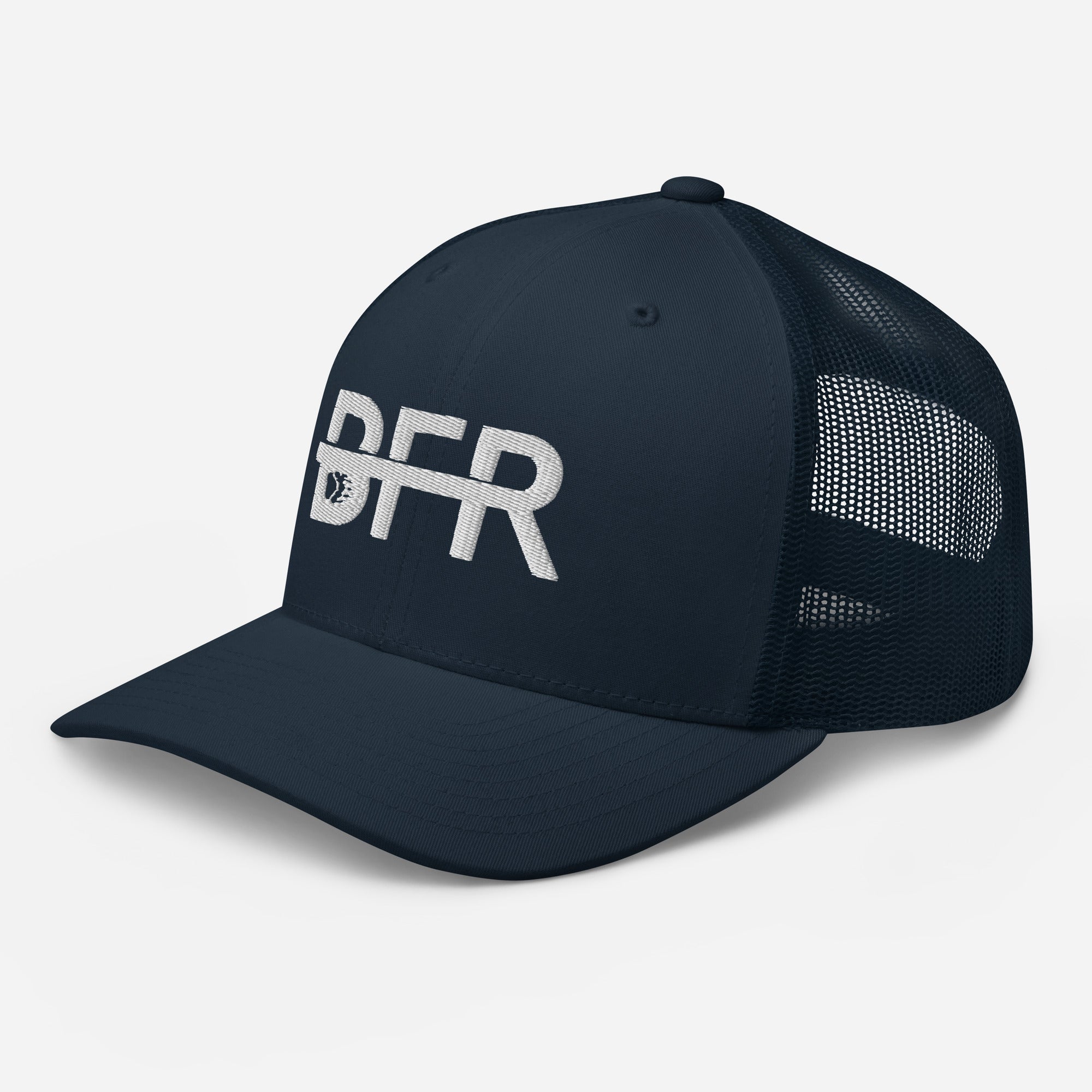 BFR Fan Rally Trucker Cap - White Crest