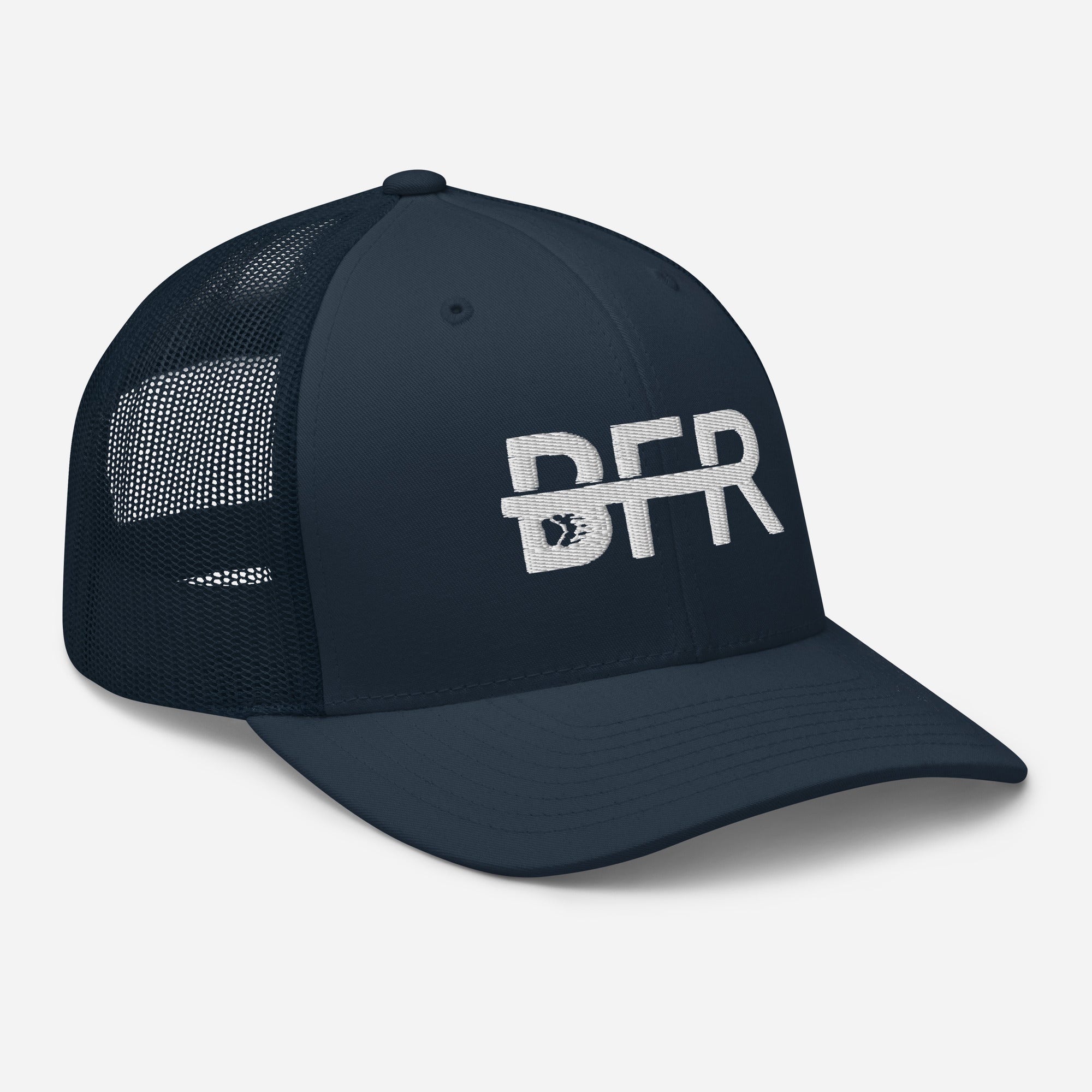 BFR Fan Rally Trucker Cap - White Crest