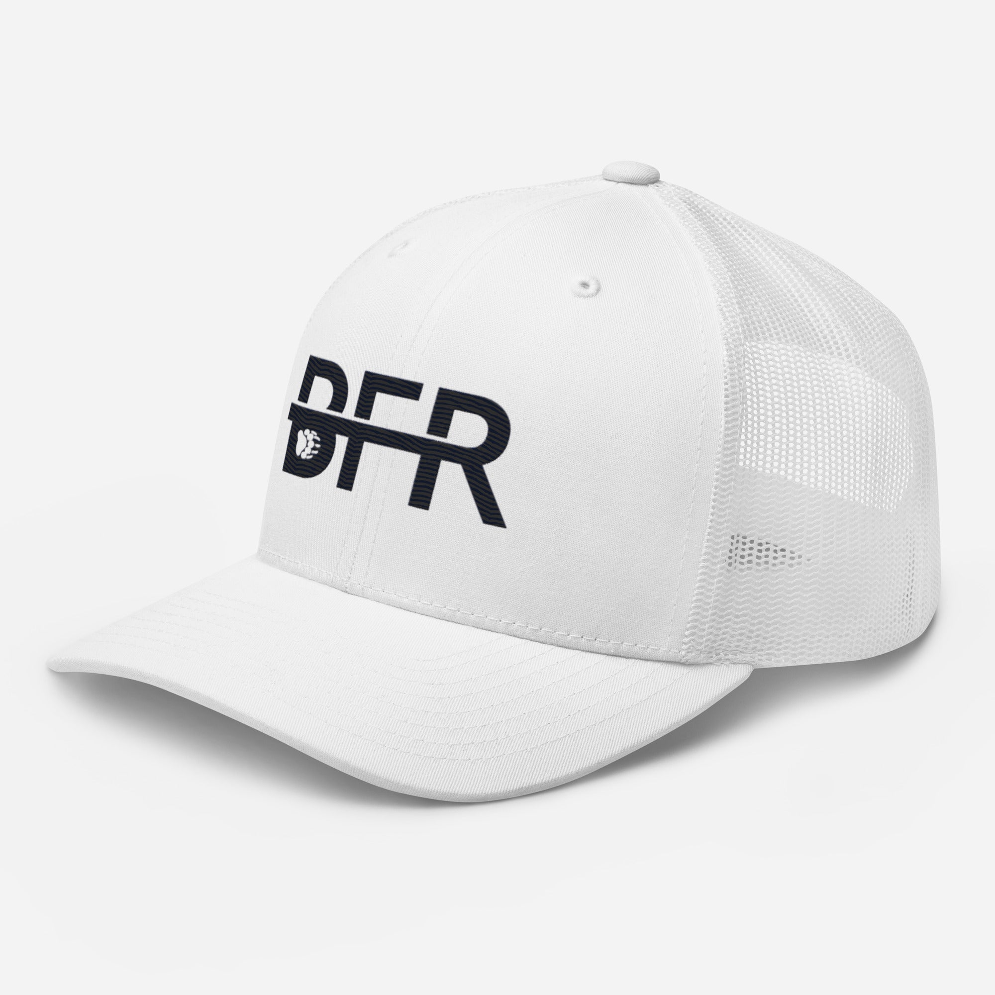 BFR Fan Rally Trucker Cap - Navy Crest